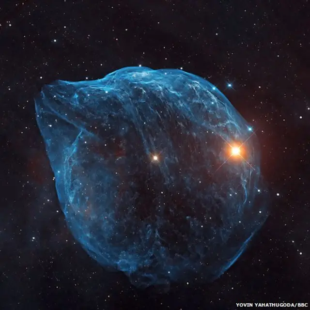 An astronomy image entitled Dolphin Head Nebula by Yovin Yahathugoda, ਪੁਲਾੜ, ਖਗੋਲ , ਤਸਵੀਰਾਂ, ਫੋਟੋਗ੍ਰਾਫ਼ੀ, ਅਸਮਾਨ