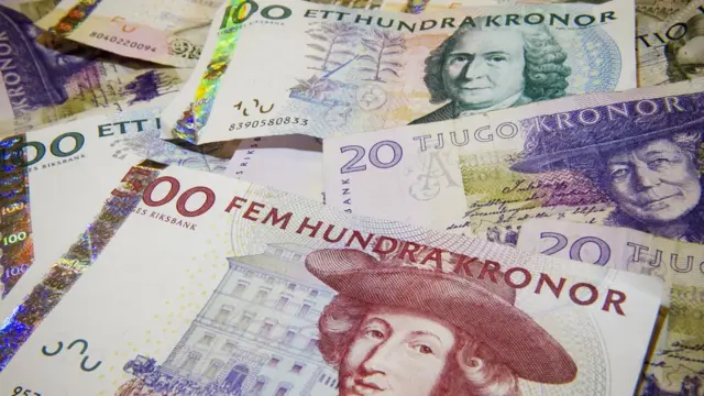 Swedish krona notes