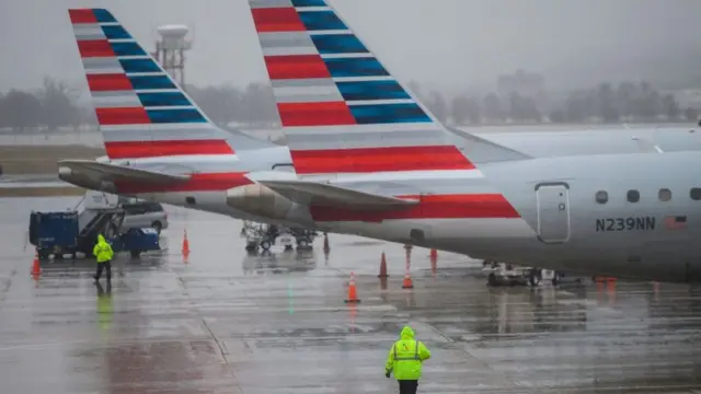Trabajadores de American Airlines