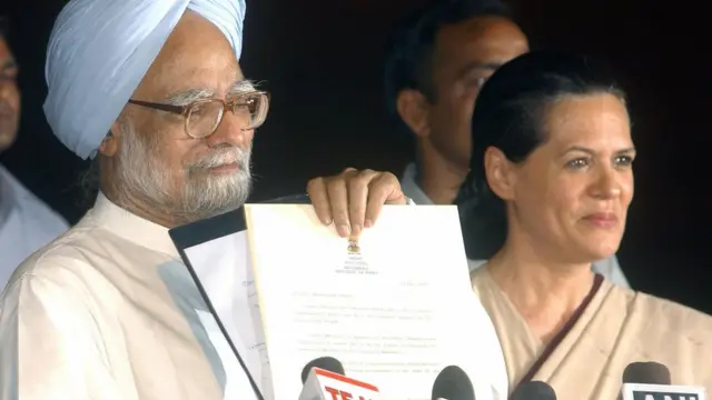 मनमोहन सिंह और सोनिया गांधी