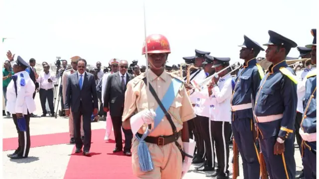 Soo dhaweynti madaxweyne Geelle