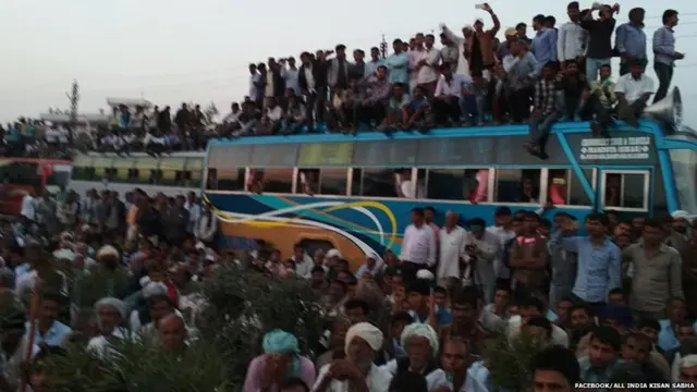 राजस्थान में किसान आंदोलन