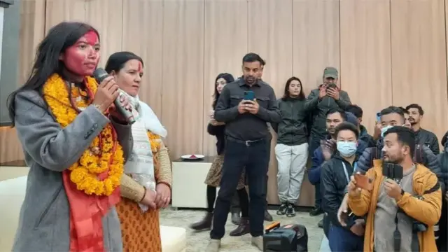 सविता गौतम ने काठंमाडु 2 संसदीय सीट से जीत हासिल की है