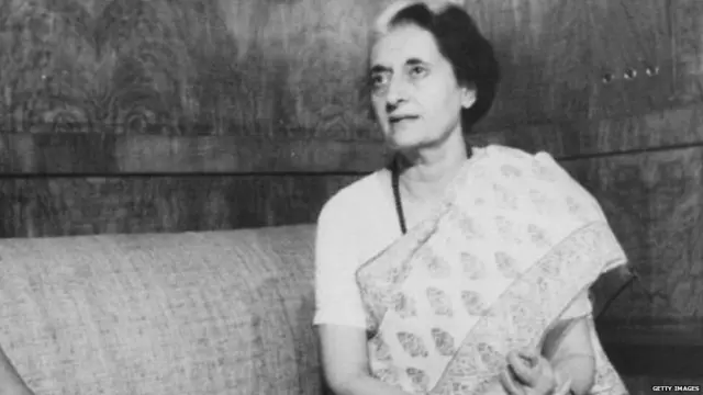 સદગત વડાંપ્રધાન ઈંદિરા ગાંધી