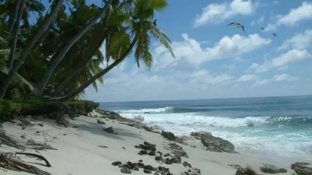 North Brother, one of the islands in the Chagos Archipelago