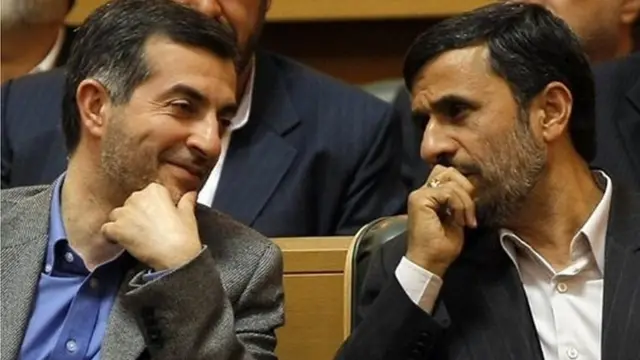 احمدی نژاد و مشایی