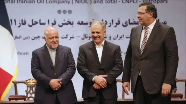قرارداد ایران و توتال هفته پیش در تهران امضا شد