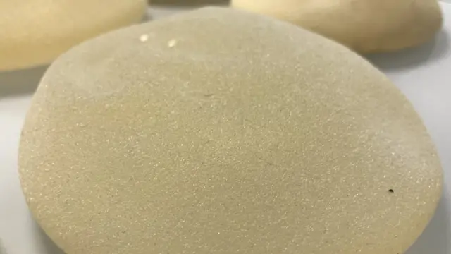 Textured breast implants
