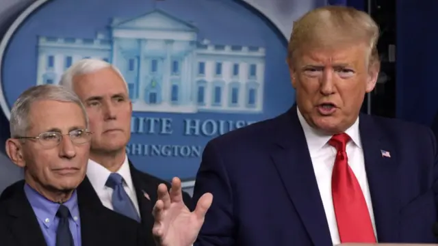 अमरीका डोनल्ड ट्रंप कोरोना वायरस