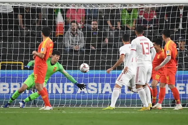 بازی فوتبال ایران و چین