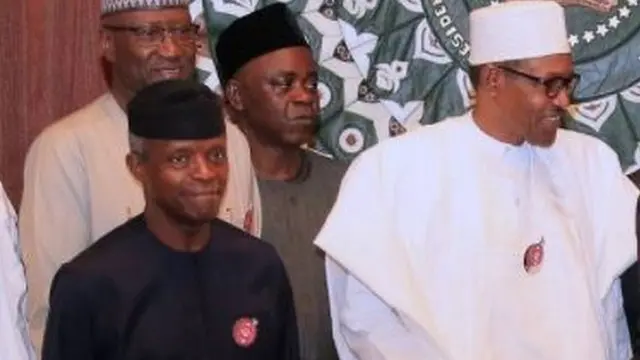 Muhammadu Buhari na Yemi Osinbajo