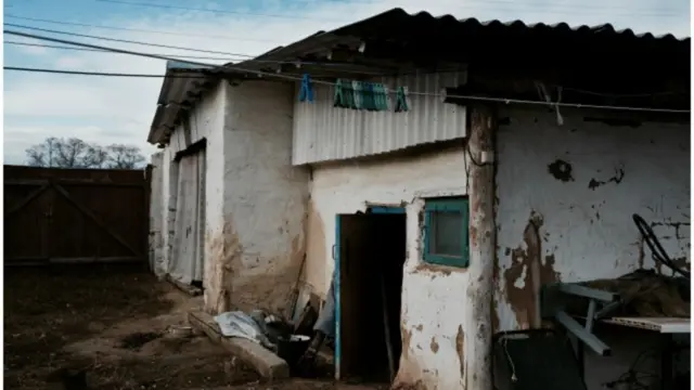 Последствия обстрела одного из сел