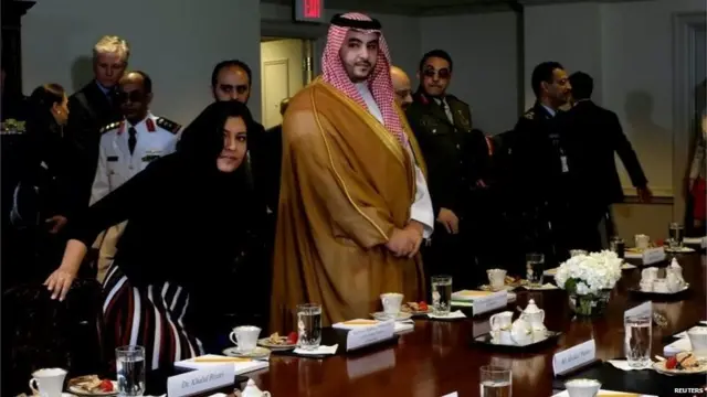 क्राउन प्रिंस सलमान के छोटे भाई और उप रक्षा मंत्री प्रिंस खालिद बिन सलमान का अमेरिका दौरा
