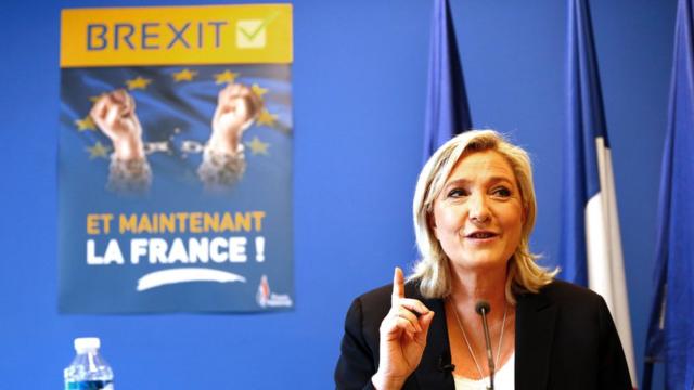 Marine Le Pen.