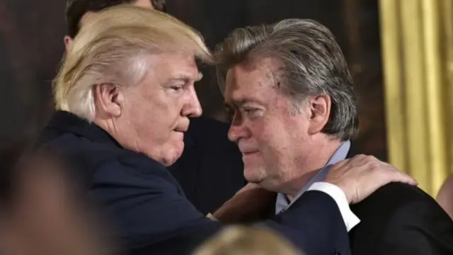Дональд Трамп і Стівен Беннон