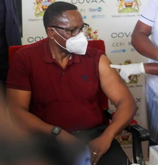 Perezida Lazarus Chakwera akingirwa kuwa kane