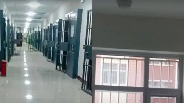 فیلمبرداری مخفی از سلول‌های محل نگهداری مسلمانان اویغور