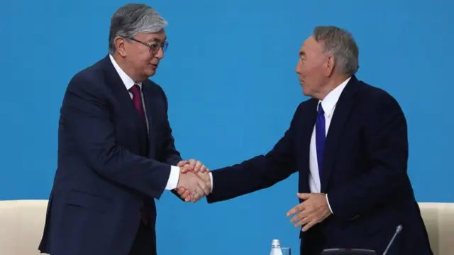 Токаев и Назарбаев