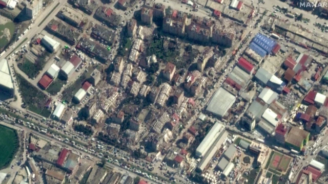 지진 이후의 안타크야