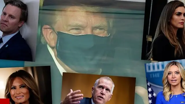 वाइट हाउस में कोरोना पॉज़िटिव हुए लोग