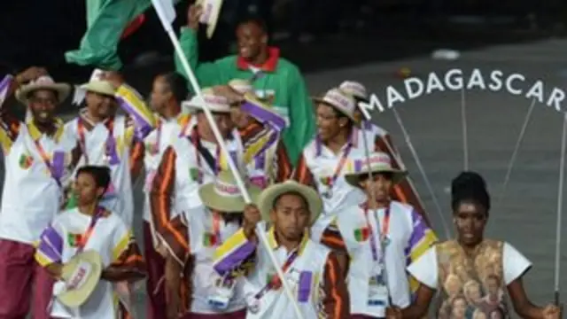 L'équipe olympique de Madagascar en 2012 à Londres (illustration)