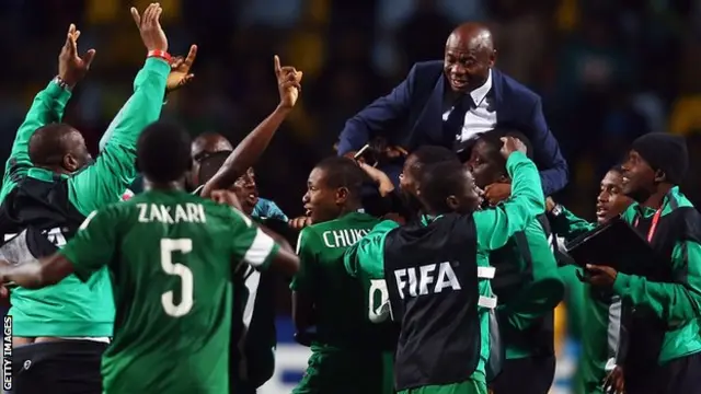 Emamanuel Amuneke a mené le Nigeria au titre de champion du monde des moins de 17 ans au Chili en 2015