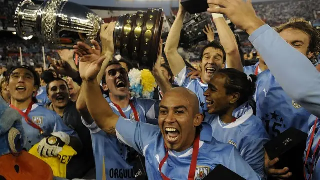 Uruguay, campeón de la Copa América en 2011.