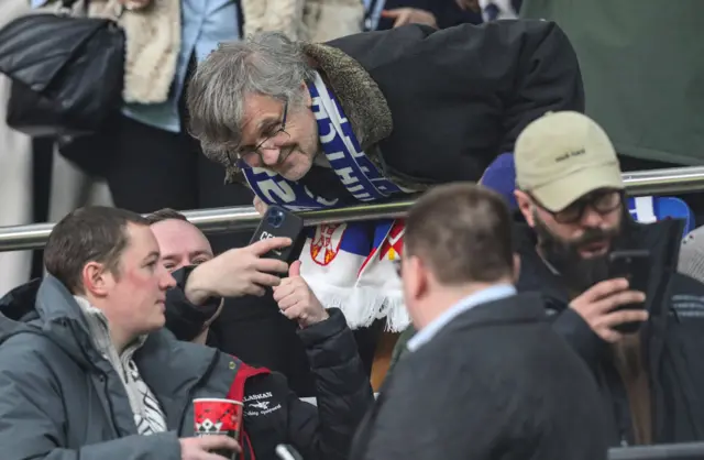 Utakmicu je pratio i proslavljeni srpski i jugoslovenski reditelj Emir Kusturica