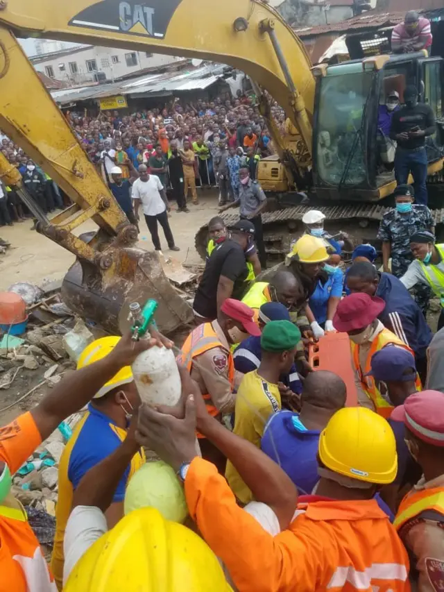 Lagos Collapse building