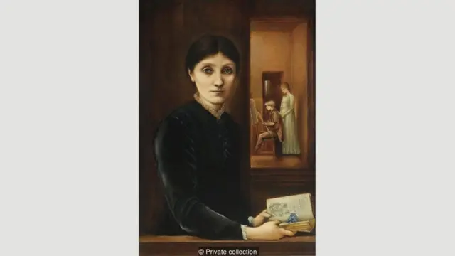 Potret Georgiana Burne-Jones oleh Burne-Jones, 1883.