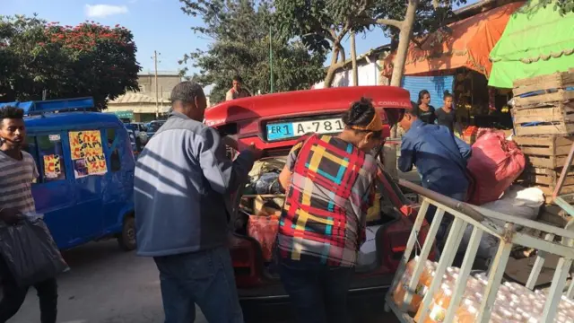 ንግዳዊ ልውውጥ ኢትዮ-ኤርትራ ኣብ ከተማ መቐለ