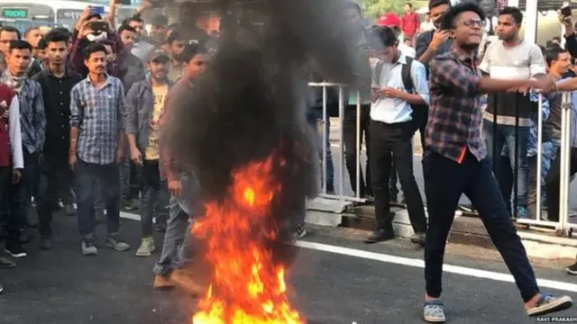 આસામમાં વિરોધ પ્રદર્શન