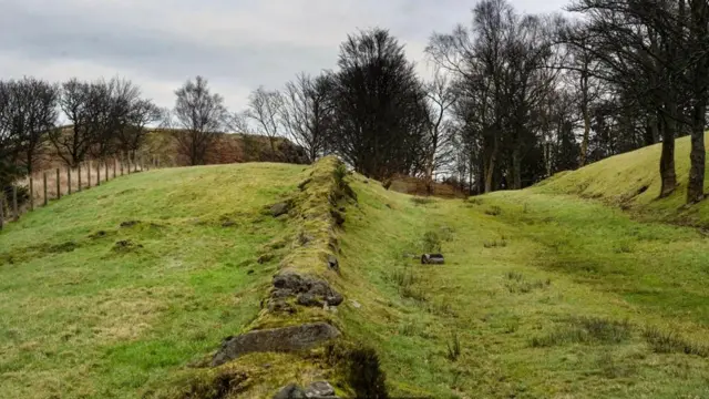 Restos del Muro Antonino