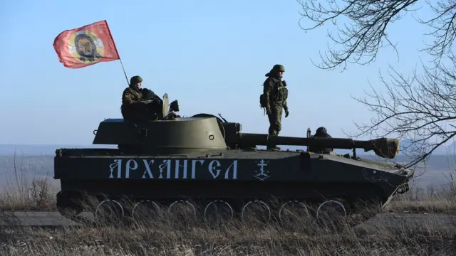 Пророссийские сепаратисты на Донбассе