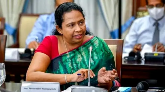 සෞඛ්ය ඇමැතිනී පවිත්රා වන්නිආරච්චි