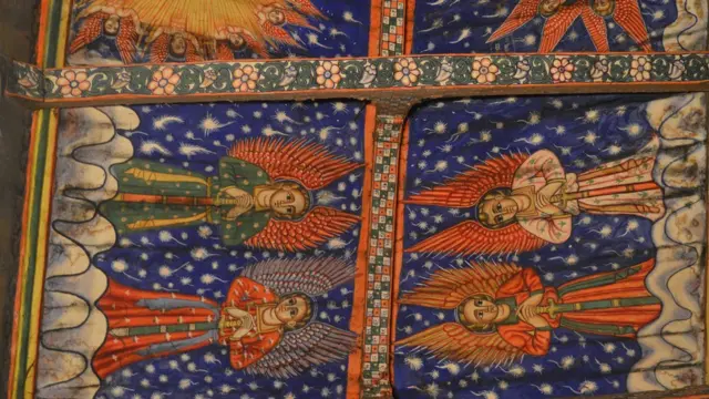 ደብረማርቆስ የሚገኙ የቤተክርስቲያን ስዕሎች