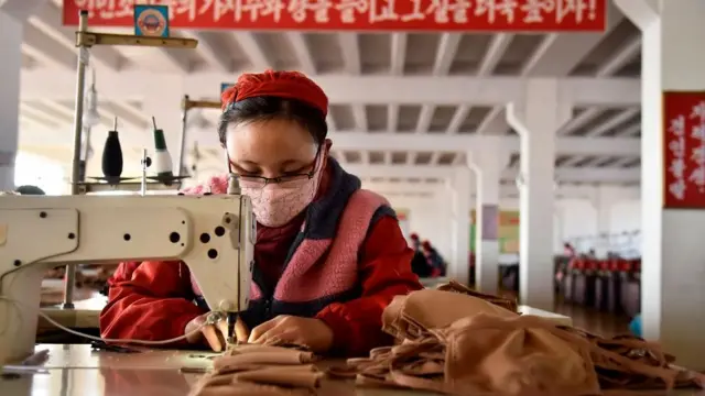 швейный цех в КНДР