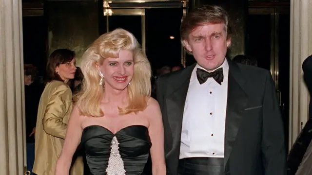 Donald və Ivana Trump (4 dekabr 1989)