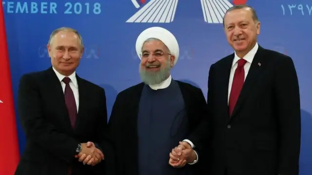 Путин, Рухани, Эрдоган