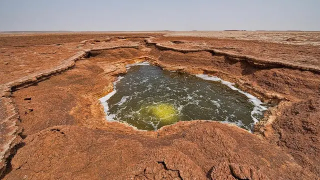 Erta Ale'de kaplıca