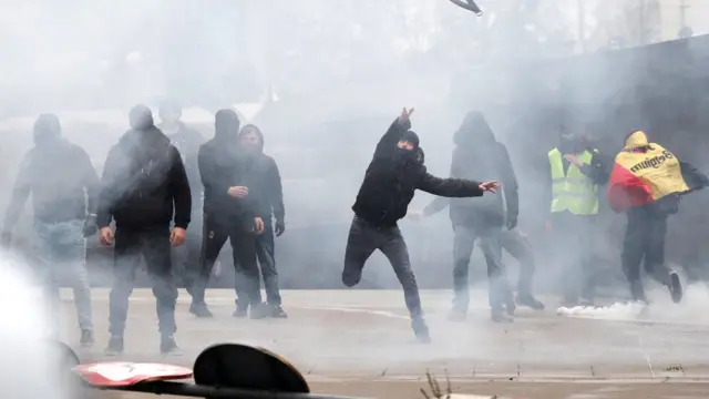 протест в брюсселе