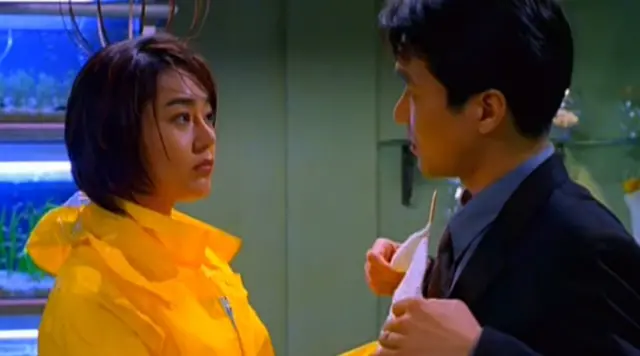 영화 '쉬리'는 두 주인공의 인간적인 면모를 담아냈다