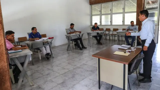 Seminaristas en Ciudad Altamirano