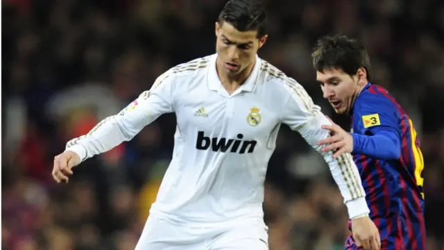 Ronaldo na Messi na-agbara klọb abụọ so na ndị nọbu n'ọkwa ndị kacha akpata ego bụ Real Mdrid na Barcelona