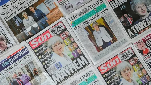 британські газети