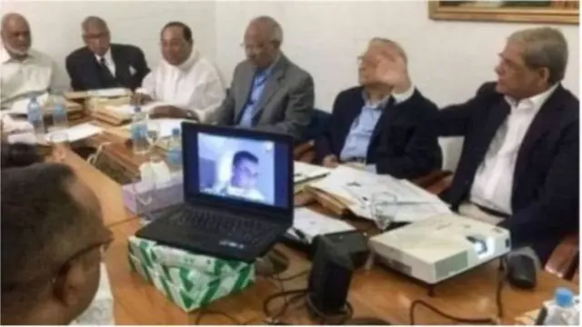 তারেক রহমানের সাথে ভিডিও লিংকে বিএনপির নেতাদের বৈঠক