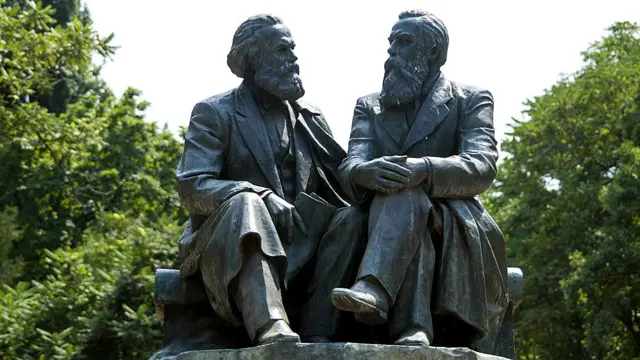 Karl Marx y Friedrich Engels