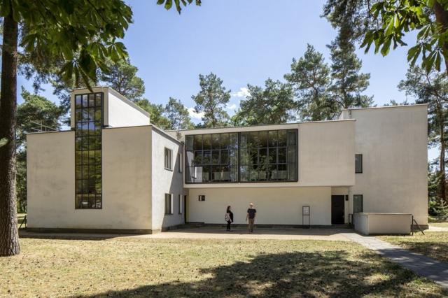 Casas de los maestros de la Bauhaus.