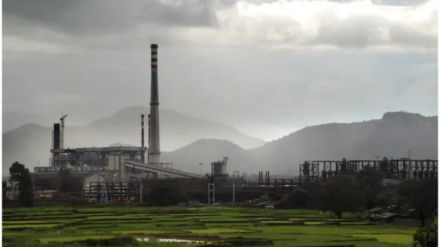 उड़ीसा में वेंदाता की फ़ैक्ट्री