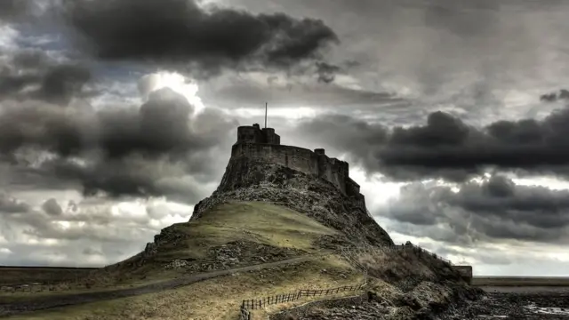 Замок в городе Берик-апон-Туид.